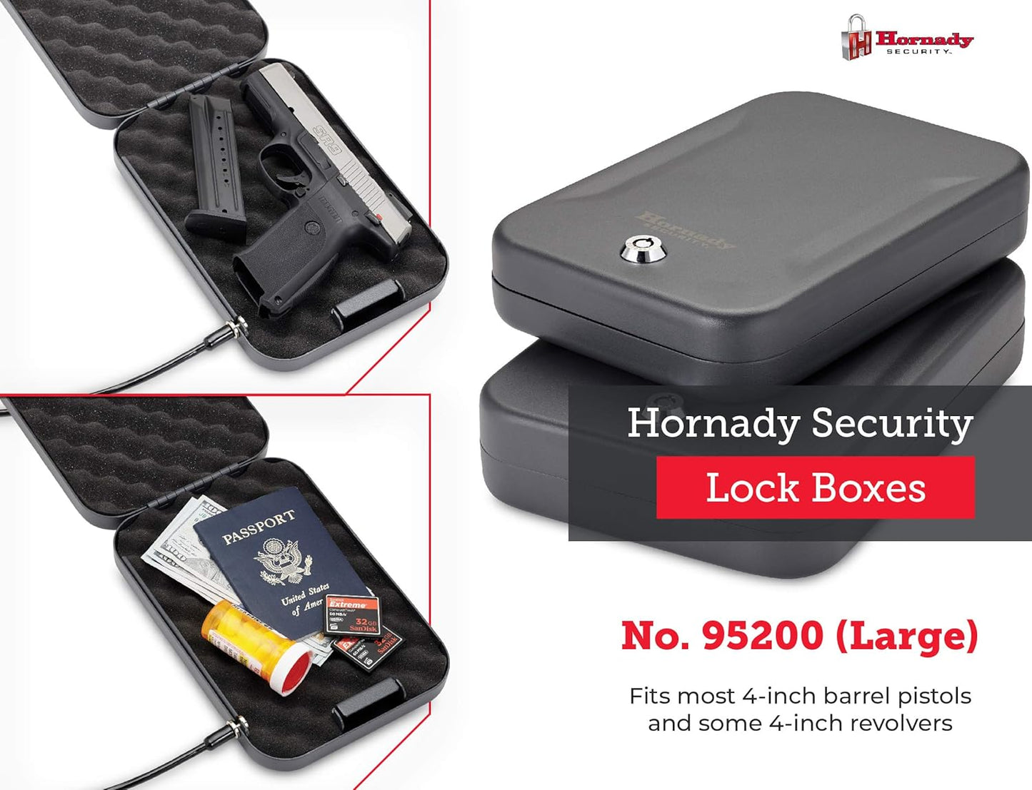 Hornady Lockbox for Guns and Valuables