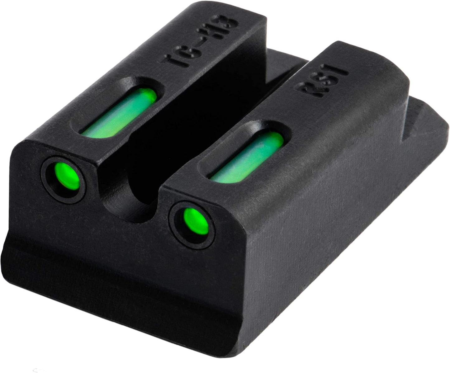 Truglo TFX PRO Night Sight for Handguns - Glowing Tritium & Fiber Optic, Compact & Durable