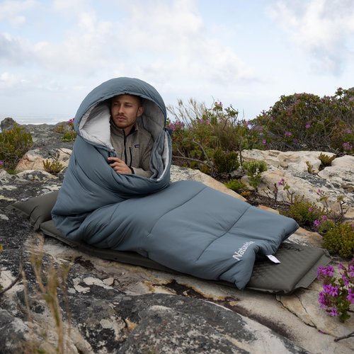 Naturehike Cold Weather Heated Sleeping Bags, Sleeping Bag with Blanket&Cape, Removable Electric Sleeping Bag Liner, USB Heating Pad for Backpacking, Camping, Home&Outdoors, Adults&Kids, BE400 Left