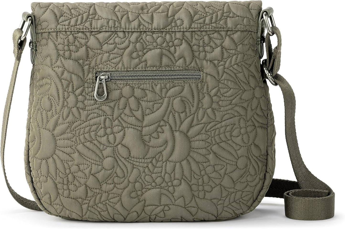 Sakroots Foldover Crossbody Purse - Women's Handbag For Everyday & Travel - Cross Body With Adjustable Shoulder Strap