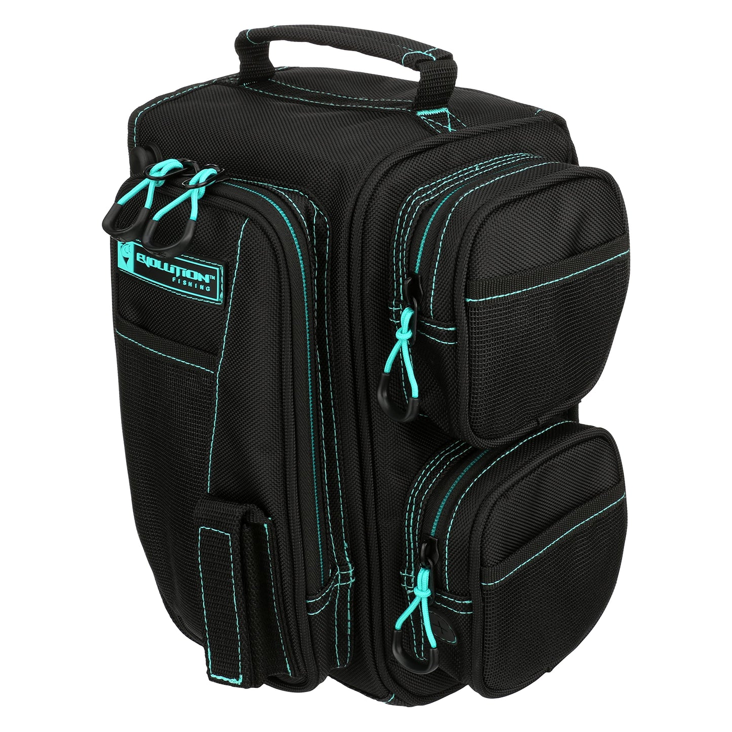 Evolution Fishing Drift Sling Pack,3600,Rucksack w/ 3 Fishing Tackle Trays,Built in Rain Fly,Fishing Sling Pack,Carrying Case