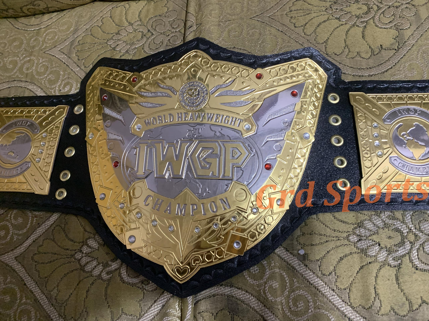 GRD V5 Heavyweight Wrestling Championship Belt Dual Gold Plated