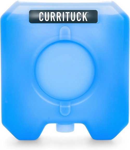 Camco Small Currituck Reusable Freezer Cold Pack for Coolers and Lunch Boxes These Cool Ice Packs are Perfect for Camping, Hiking, The Beach and Travel (51978), Blue
