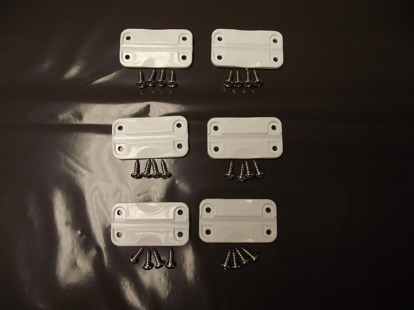 JSP Manufacturing New AFTERMARKET Igloo Cooler Plastic Hinges + Stainless Screws (2)