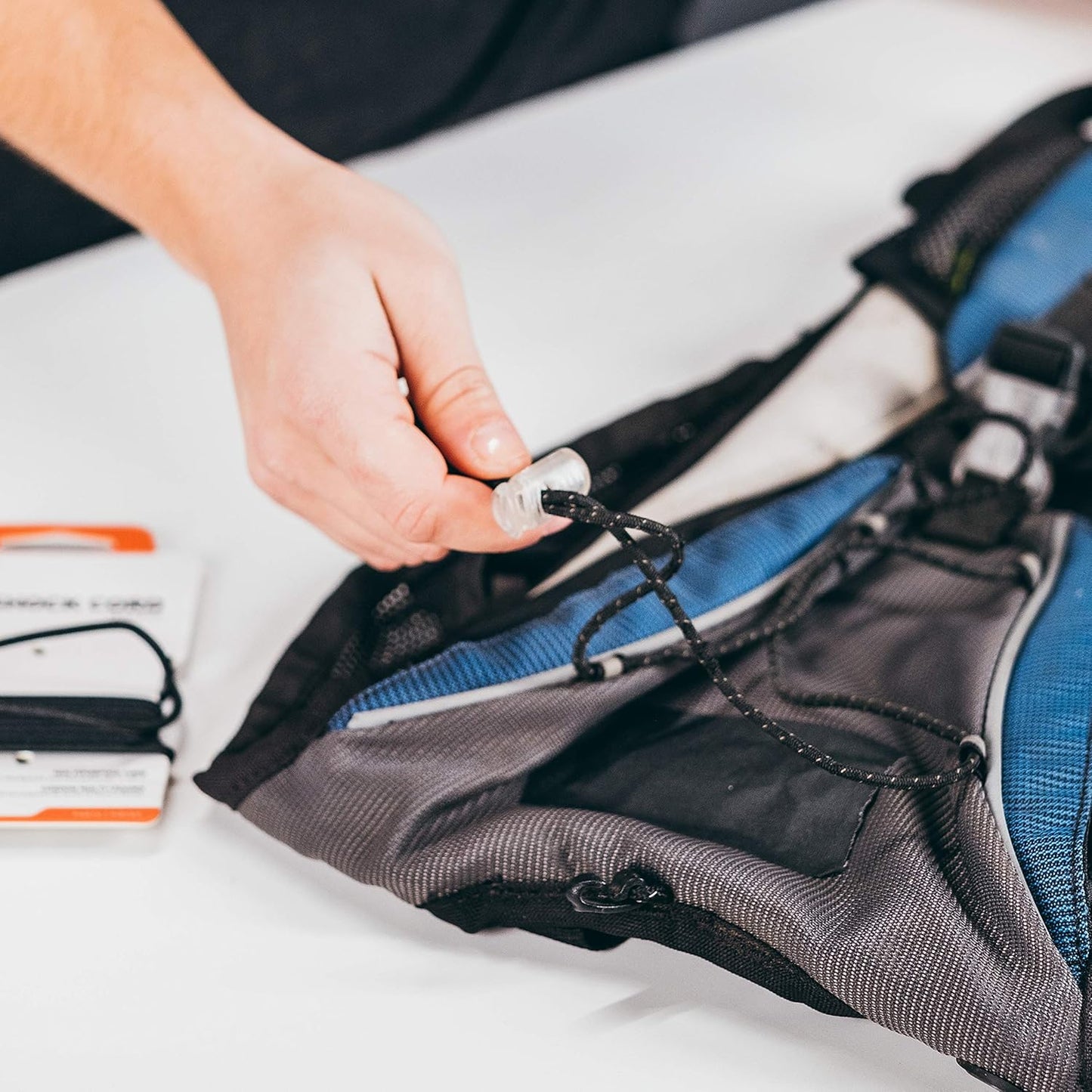 84'' Black Elastic Shock Cord for Tent Poles & Jackets - GEAR AID