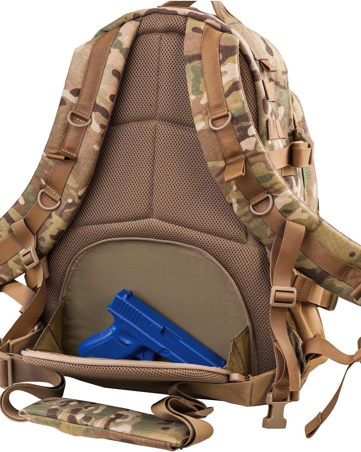 TRU-SPEC Elite 3-Day Tactical Camo Backpack for Camping & Hiking