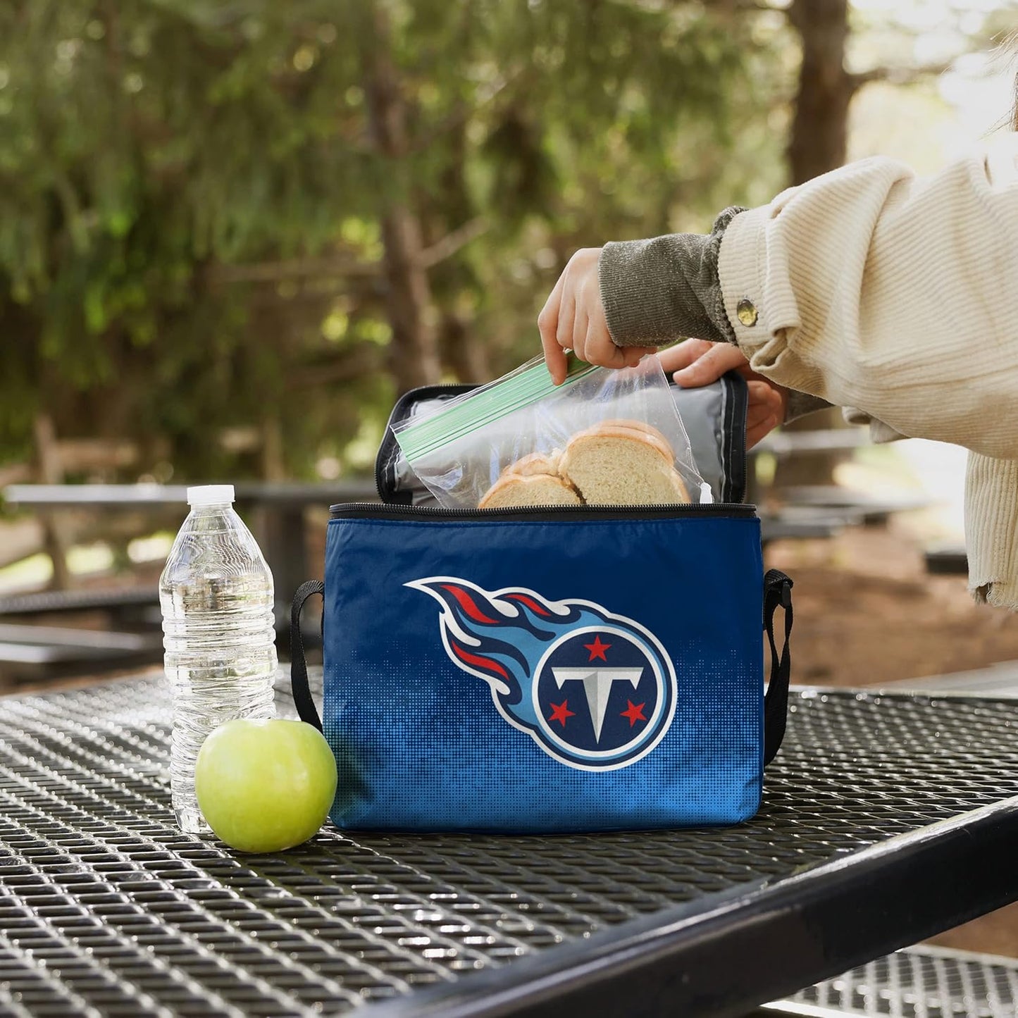 FOCO Unisex Gradient Print Lunch Bag Cooler