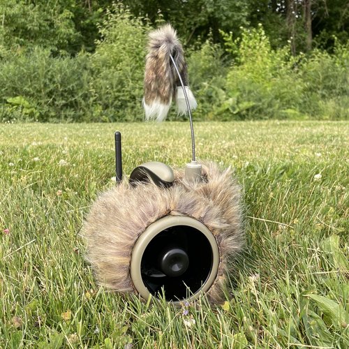 Icotec Small Fur Wrap for GC and GC+ Predator Calls - Fits: GEN2 GC300, GEN2 GC320, GEN2 GC350, GEN2 GC500, Hellion, Rascal, 300+, 320+, 350+, Nomad+, and Hellion Predator Calls.