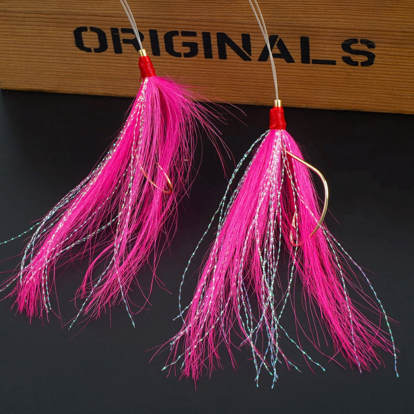 Fishing Bait Rigs Saltwater, 3/6packs Flounder Rigs with Bucktail Teaser Mylar Teaser Mono Leader Swivels Fishing Rig for Flounder Sea Bass Halibut Black Fish