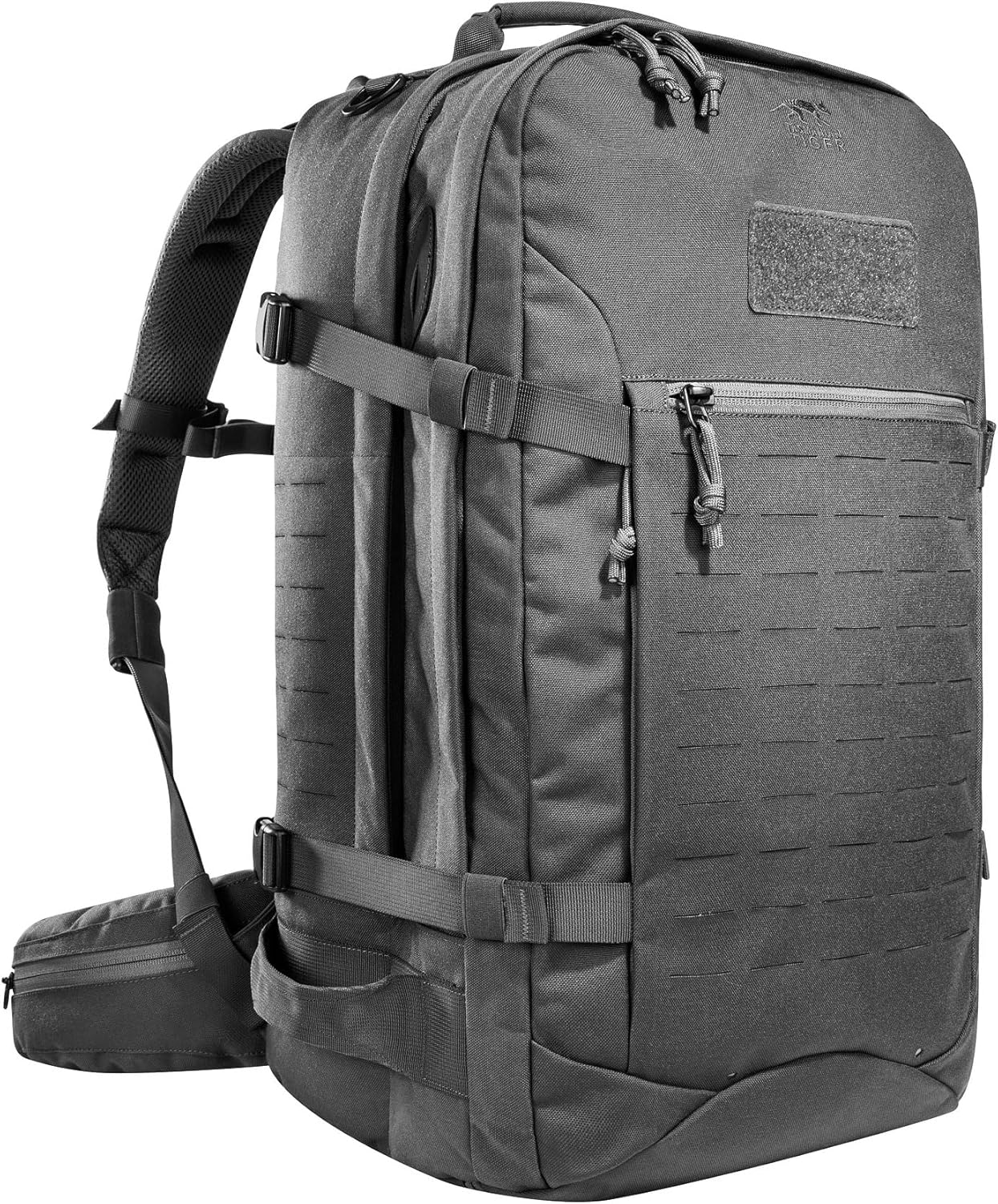 Tasmanian Tiger Mission Pack Mk II, 37L Combat Backpack with Laser Cut MOLLE System, YKK RC Zippers, Olive