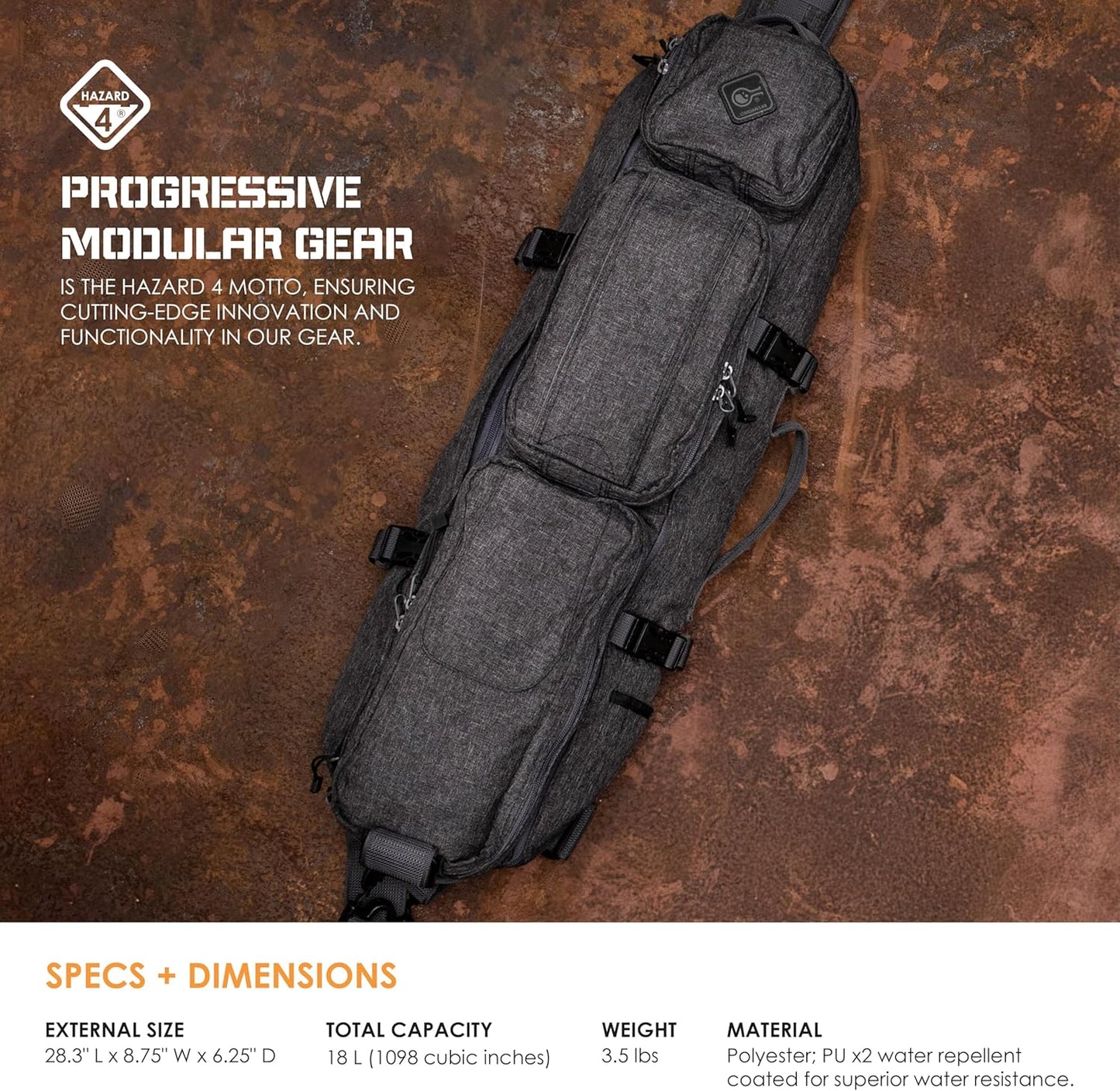 HAZARD 4 Grayman(TM) Takedown: CCW Sling Pack