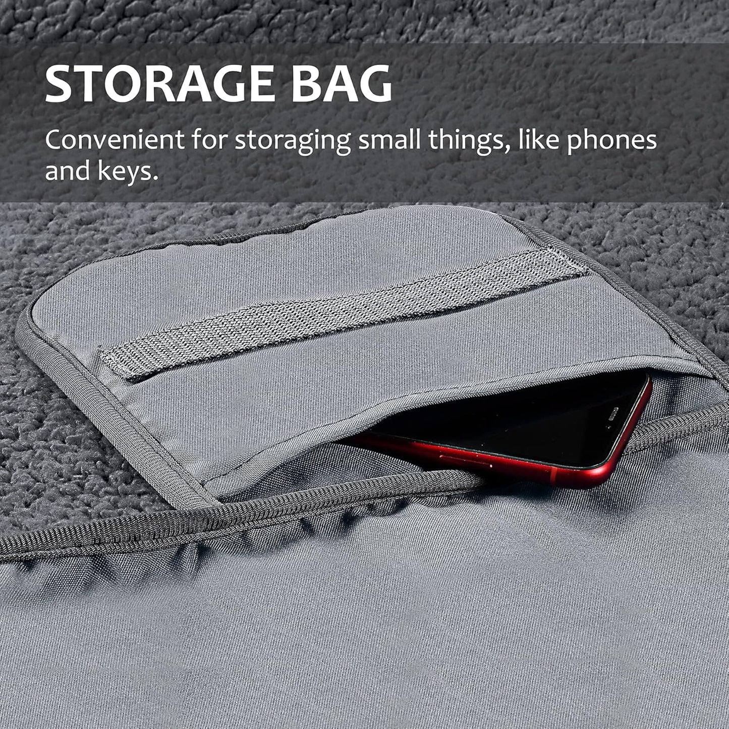 Tirrinia Large Waterproof Outdoor Blanket, Soft Warm Windproof Stadium Blanket with Sherpa Fleece and Foldable for Outdoor Sport, Baseball, Football, Beach, Concerts, Car