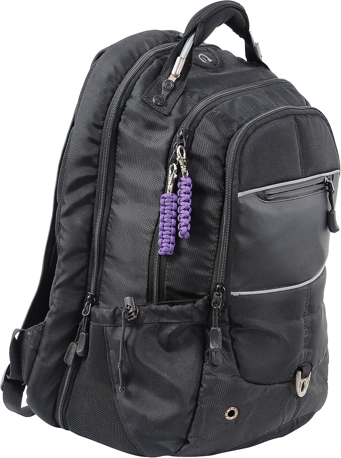 4 Pack Paracord Zipper Pulls for Backpacks, Tents, Trolley Cases, Traveling Cases, Jackets and Many Other Items That with Zippers