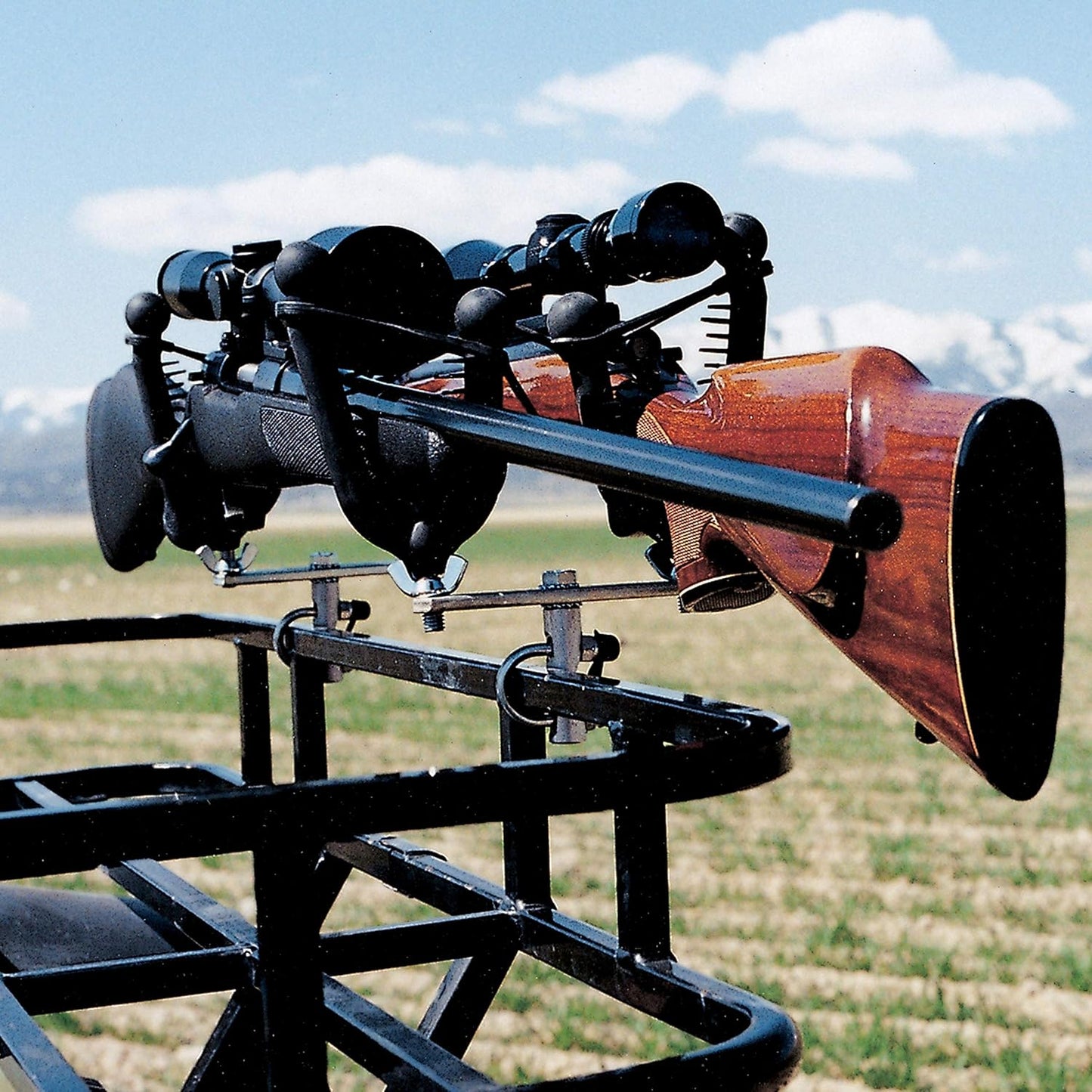 Pack Rack Plus - Gun & Bow Rack for ATVs and Bikes - Model PRP1