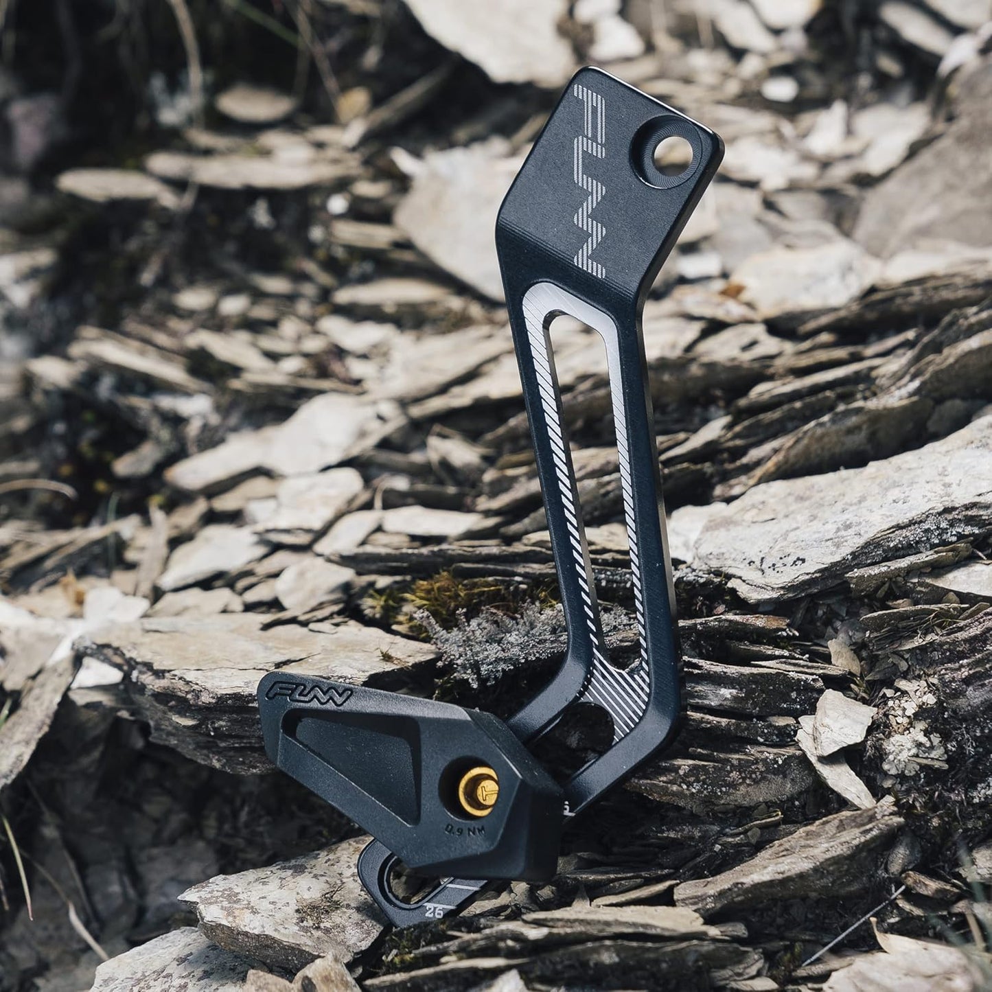 Funn Zippa Lite MTB Chain Guide, D-Type Mount, 26T-36T, Bicycle Chain Protector