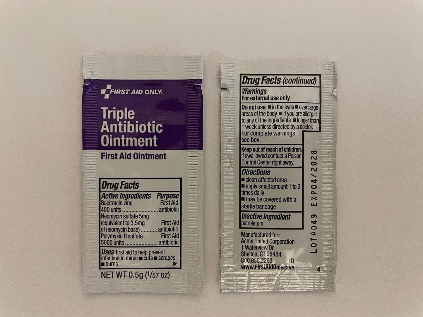 First Aid Only 6060 All-Purpose 10-Person Emergency First Aid Kit for Business, Worksite, Home, and Car, 57 Pieces
