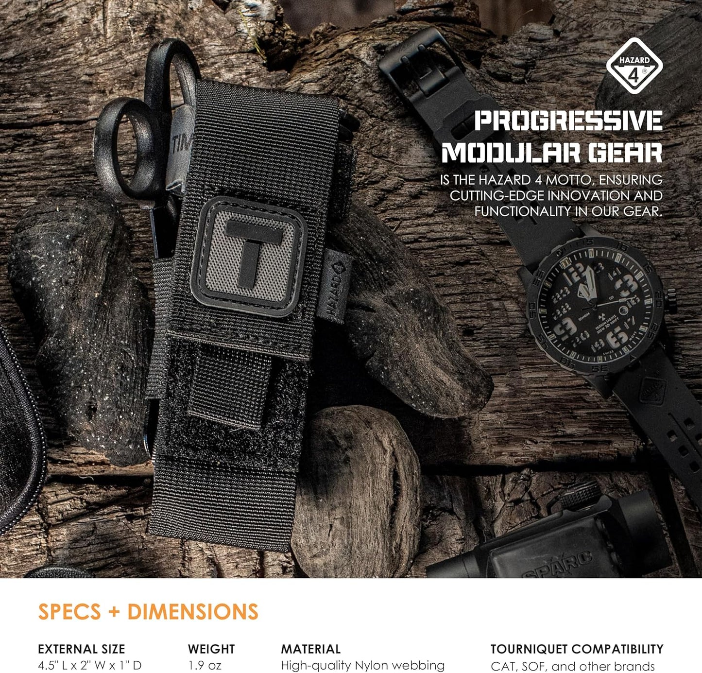 Hazard 4 Tourniquet Storage/Molle Medical Pouch
