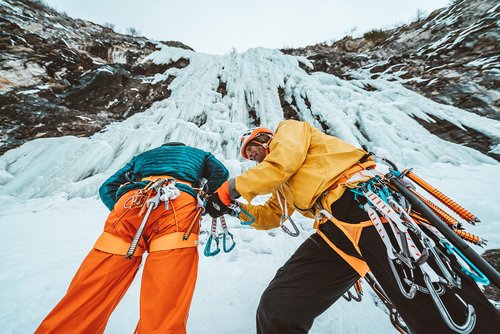 Petzl CARITOOL Tool Carrier - Lightweight Harness Attachment for Easy Storage and Access to Climbing and Mountaineering Gear - 2-Pack