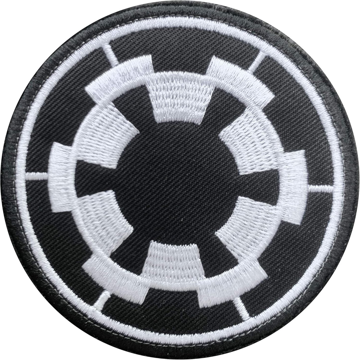 Antrix Galactic Empire Empire Target Tactical Applique Fastener Hook and Loop Military Movie Film Galactic Empire Badge Patch -Dia.3.15"