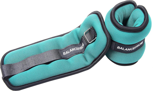 Fully Adjustable Ankle Wrist Arm Leg Weights, 1-20LBS, Multiple Options