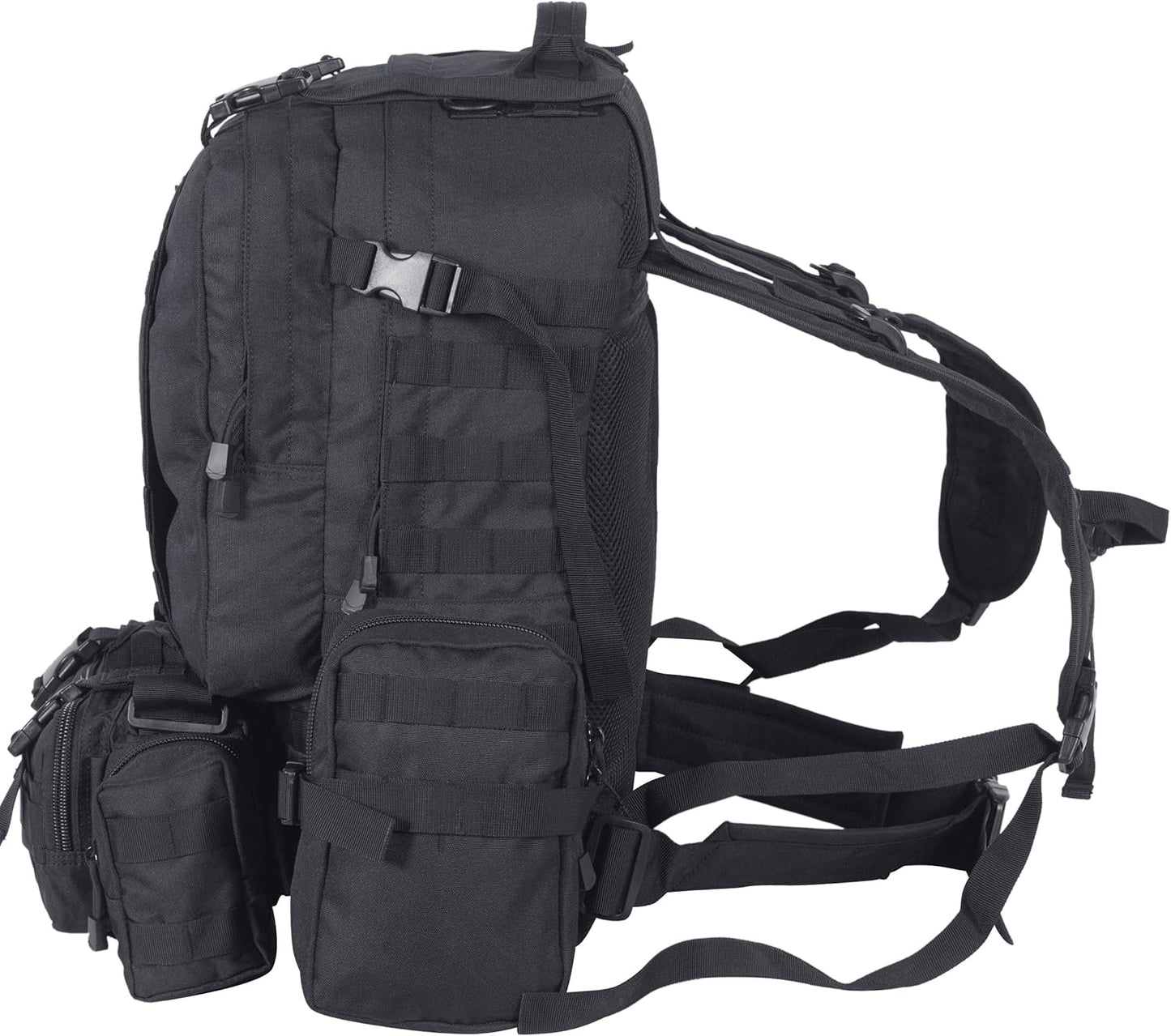 Seibertron 3 Day Tactical Backpack Waterproof Molle Bag/Rucksacks Black