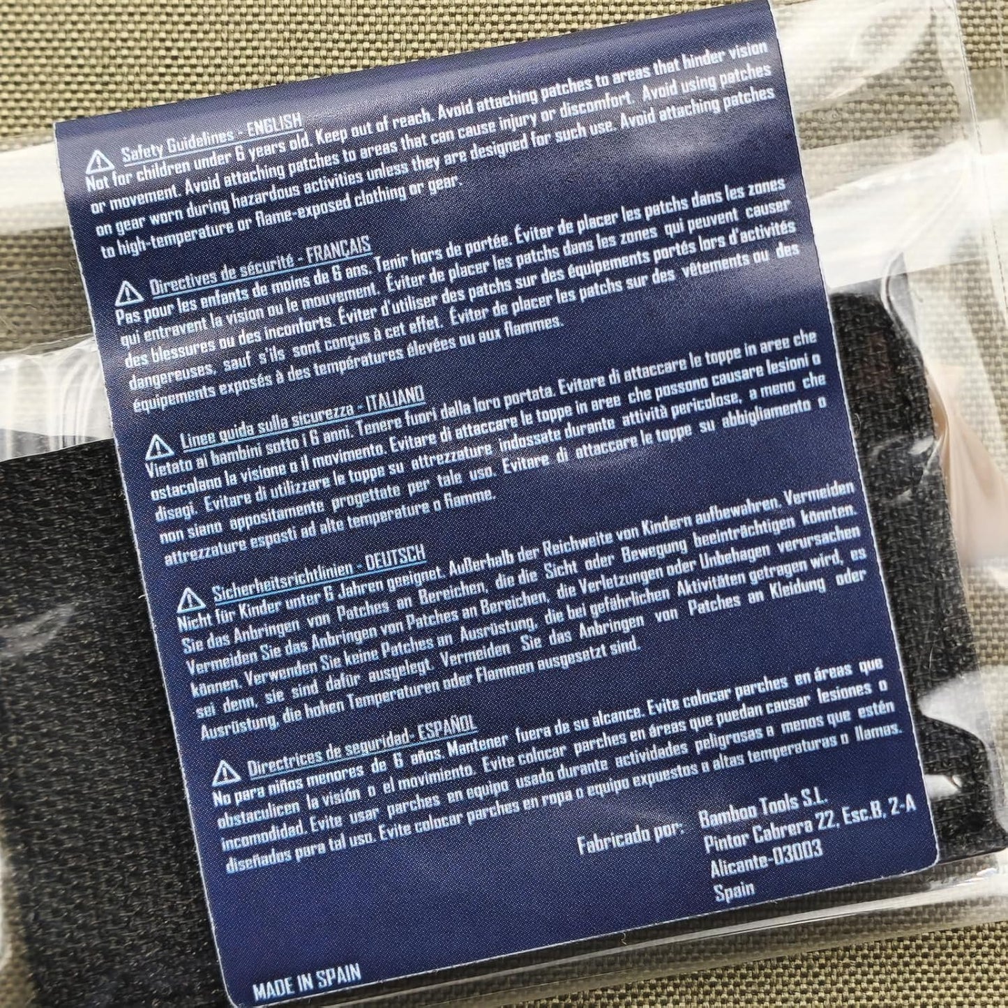 Firearms Instructor Big XL 10x4 inch Morale Body Armor Vest Tactical Fastener Patch (Red and Yellow)