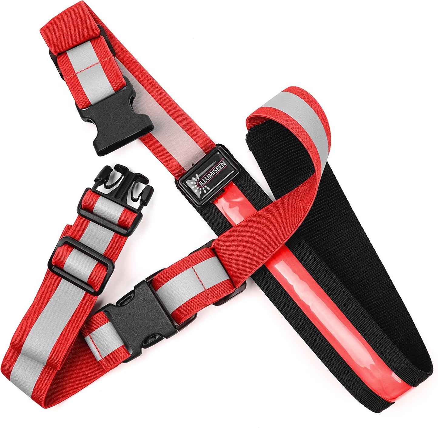 Illumiseen Extension for the LED Reflective Belt – Adds a max. of 19.6” to your LED Belt