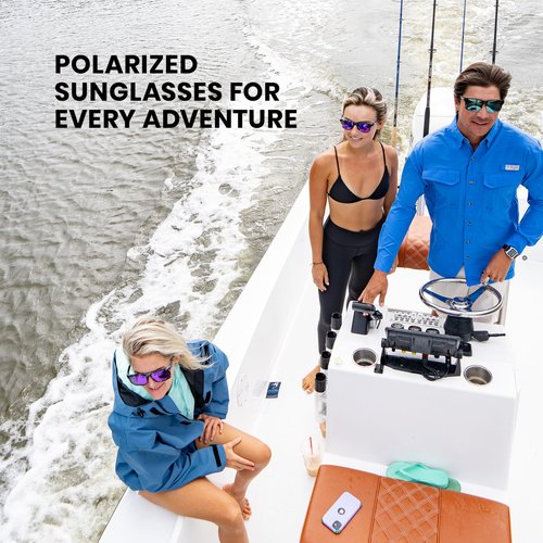 Suncloud Rambler Lite Polarized Sunglasses – 100% UV Protection – Comfortable Fit, Trendy Design – for Men & Women – Matte Burnished Brown + Polarized Brown Lenses