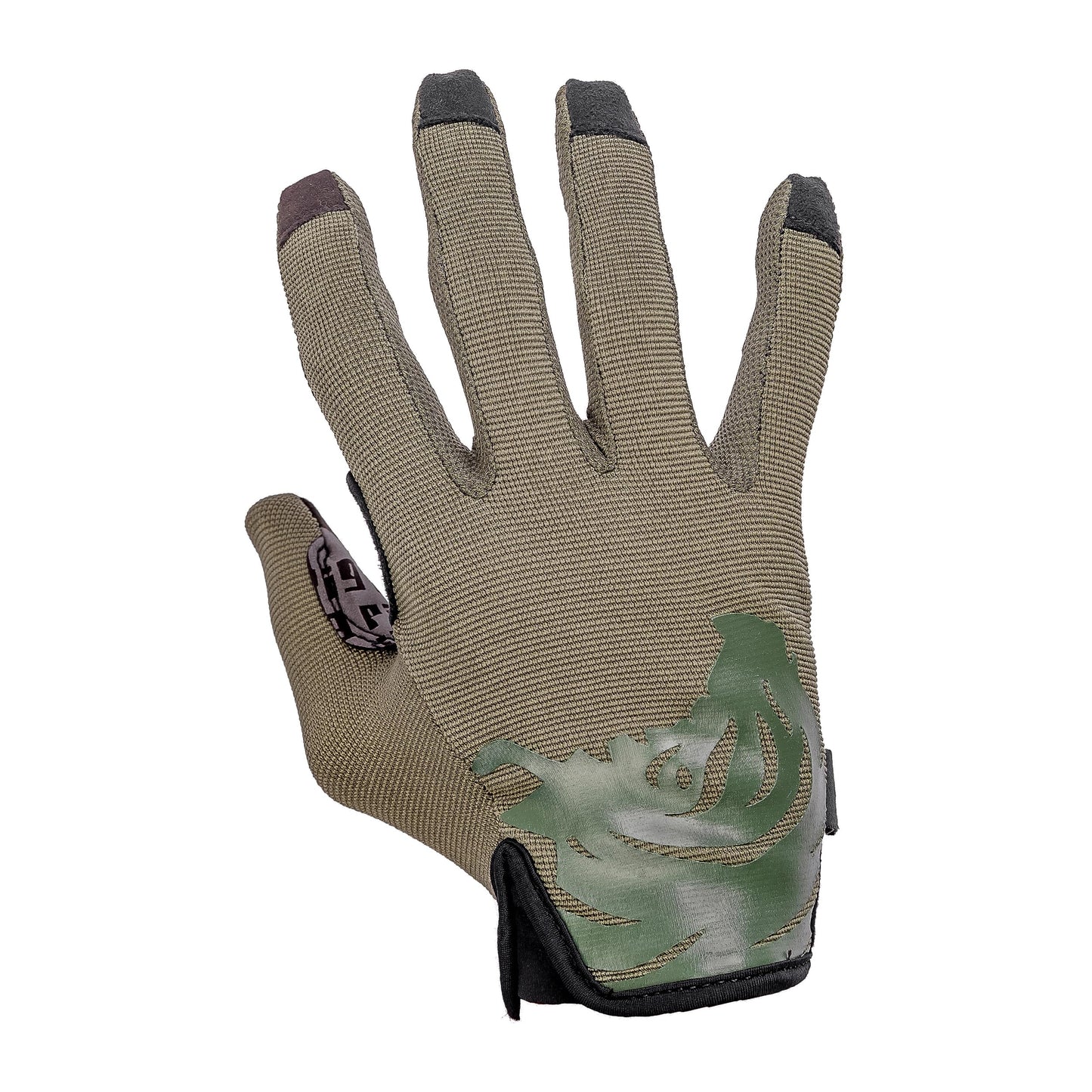 PIG FDT Delta Utility Gloves, Touchscreen Compatible, High Dexterity for Shooting Sports, 1 Pair, Ranger Green, Large