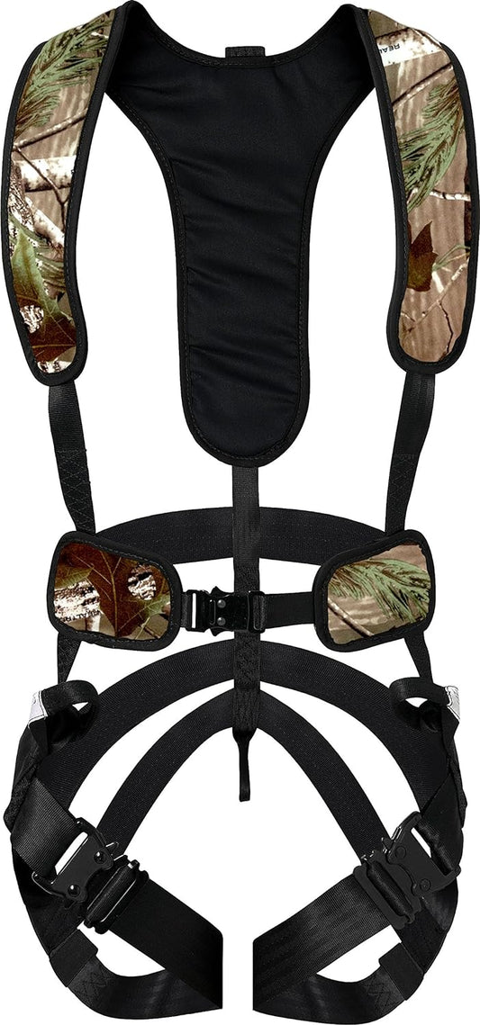 Hunter Safety System X-1 Bow-Hunter Harness for Tree-Stand Hunting, Lightweight Comfortable Safe All-Season Great Mobility, Large/X-Large, Camo