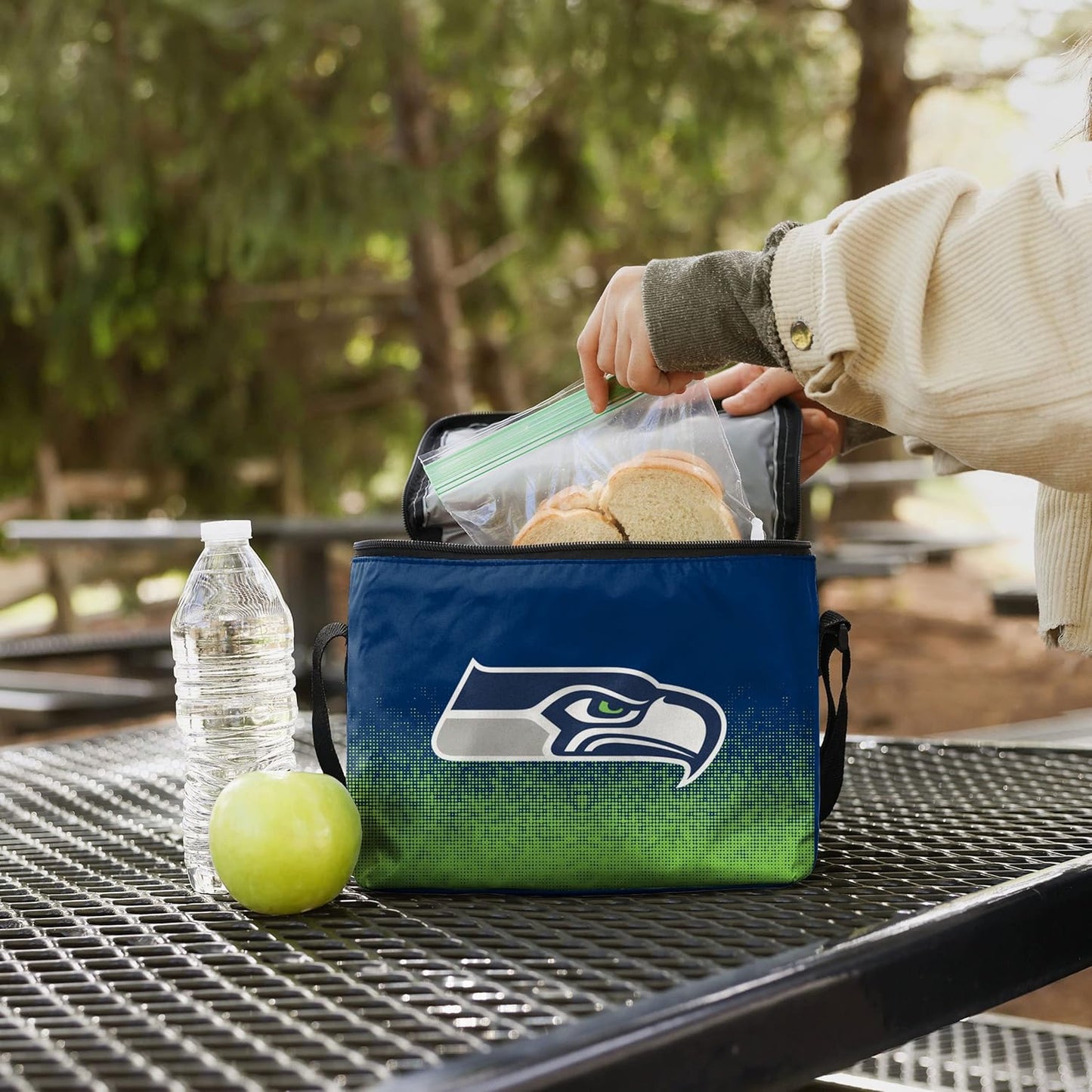 FOCO Unisex Gradient Print Lunch Bag Cooler
