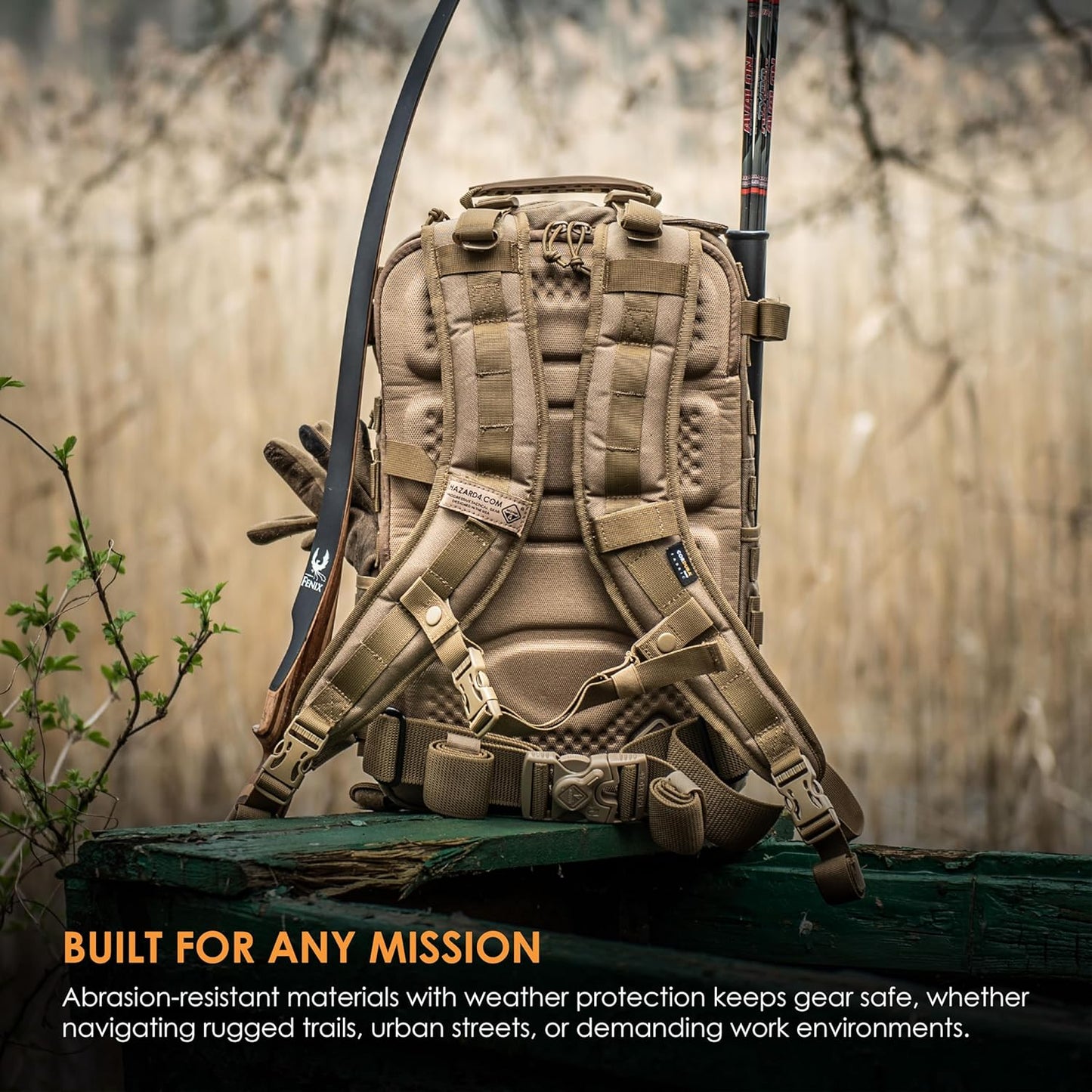 HAZARD 4 Second Front(TM Rotatable Backpack Hazard