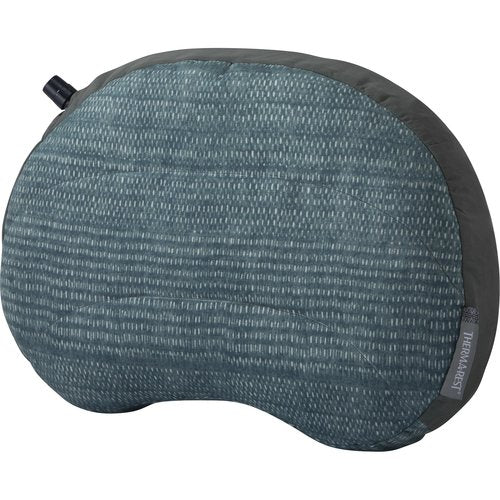 Therm-a-Rest Airhead Camping and Travel Pillow, Regular-11 x 15.5 Inches, Blue Woven