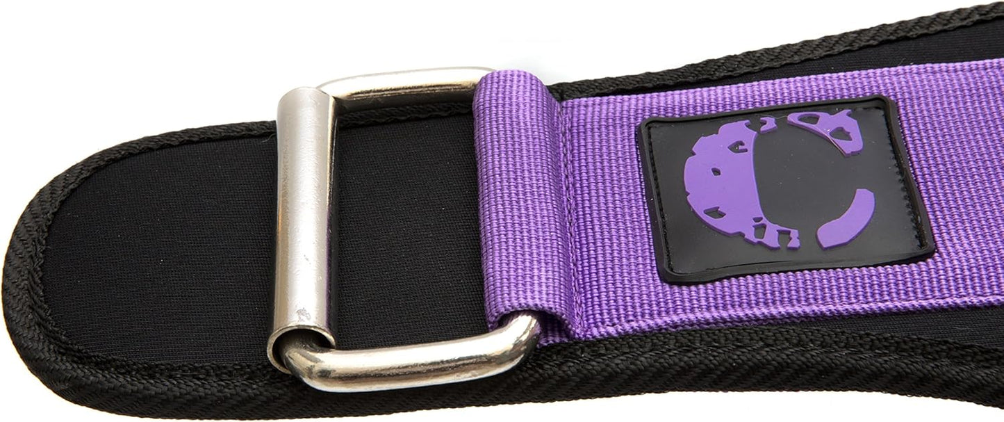 4047 Women's 5-inch Foam Padded Weight Lifting Belt | Comfortable and Supportive Gym Belt for Women