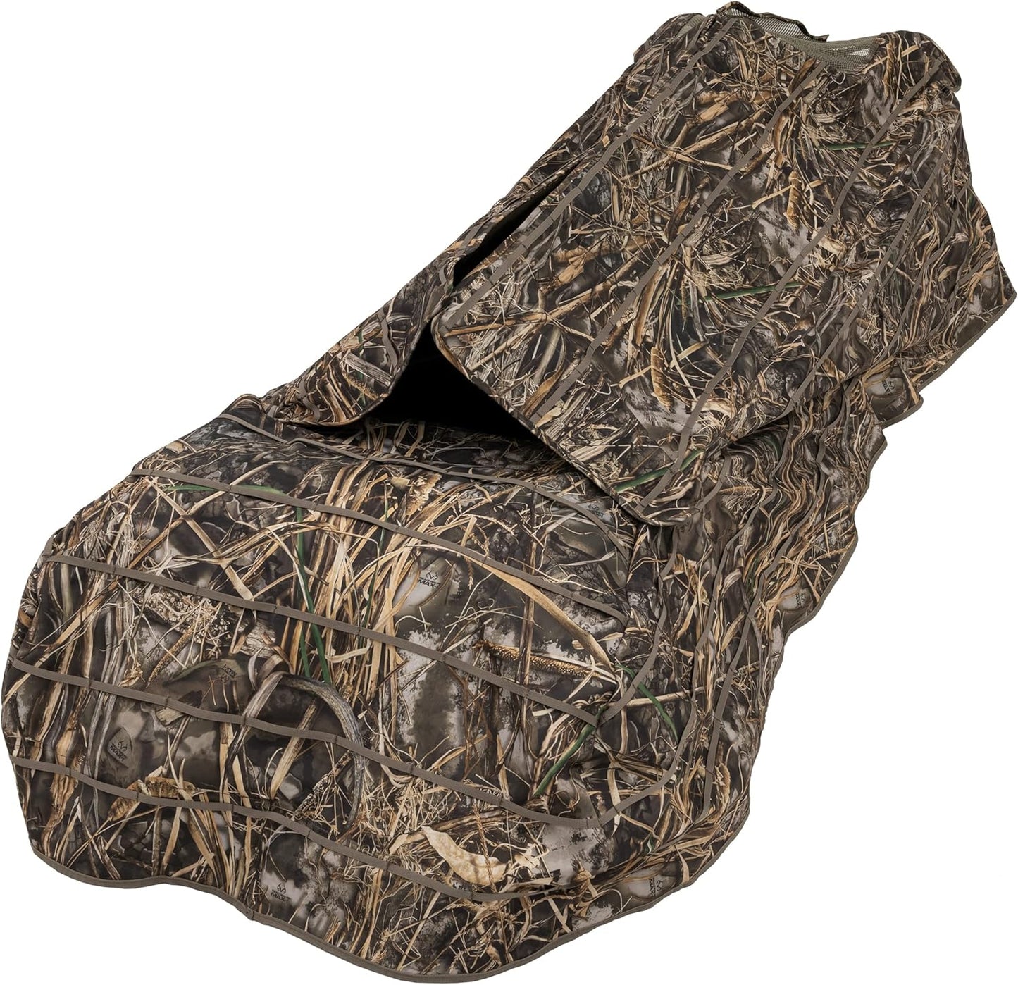 ALPS OutdoorZ Legend Layout Blind - Hunting Blind, Zero-Gravity Chair Design, Waterproof Floor, Mesh Face Screen, Rear Zippered Door, and Backpack Carry Straps with Optional Snow Cover Accessory