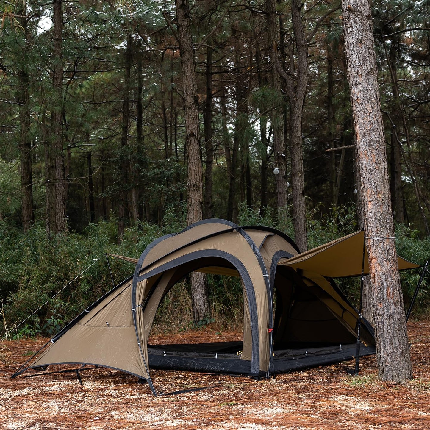 POMOLY Outdoor Camping Hot Tent Leo 2 With Inner Tent for 1-2 Person Hiking, Hunting, Backpacking