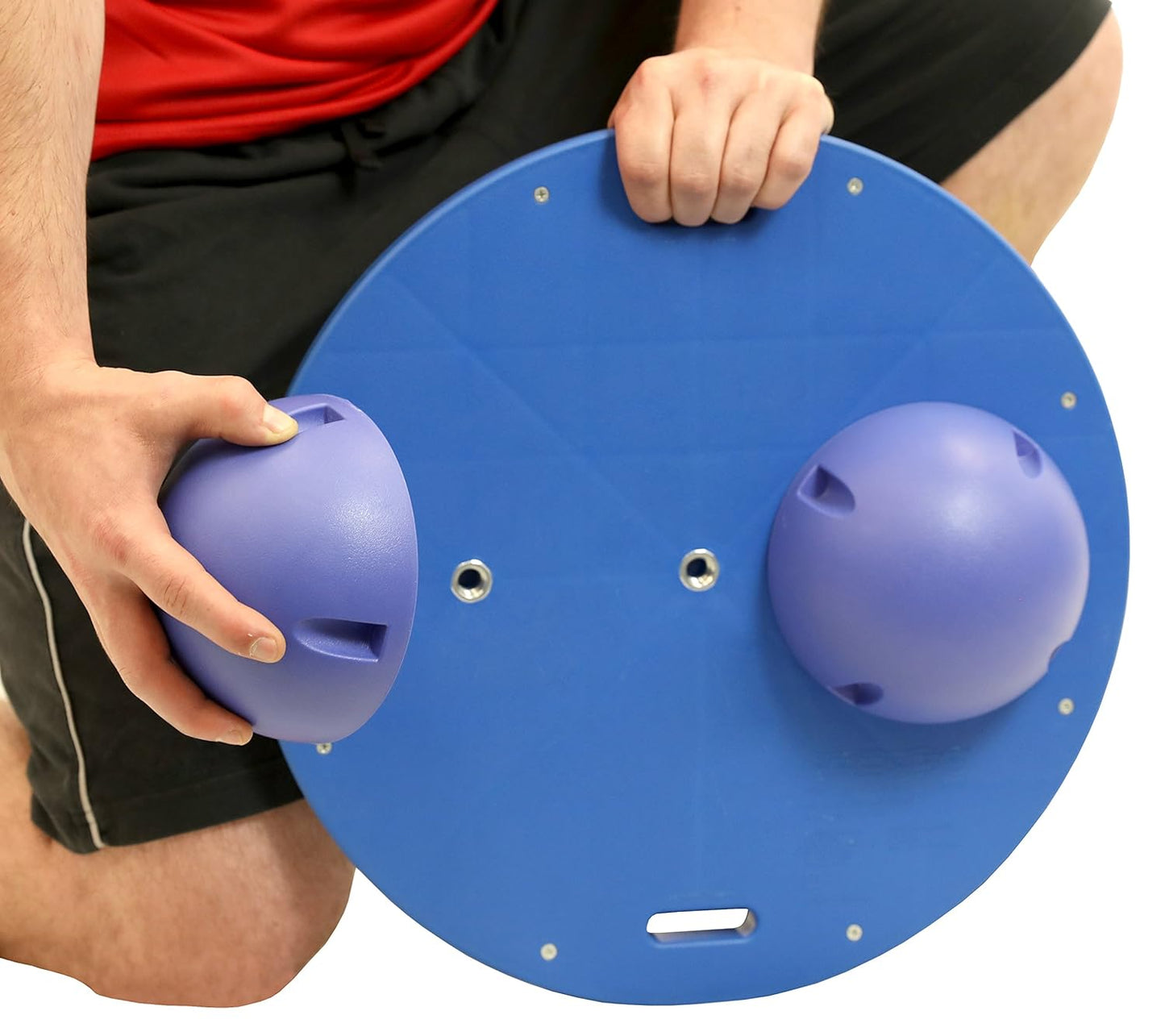 CanDo Balance Board 14x18 Inch, 2.5 Inch Height, Blue