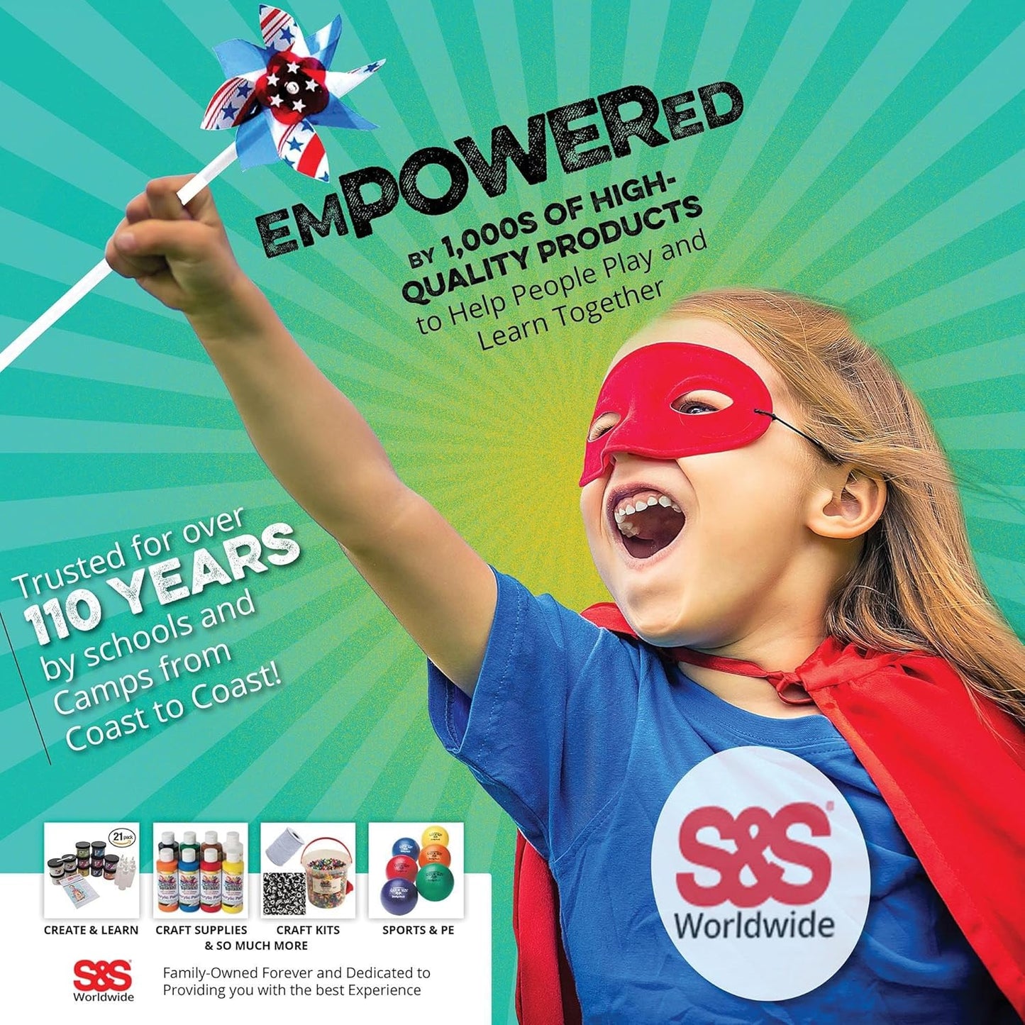 Foam Push-Up Block for Exercise - 8” x 5” x 4.25” - S&S Worldwide Fitness Gear