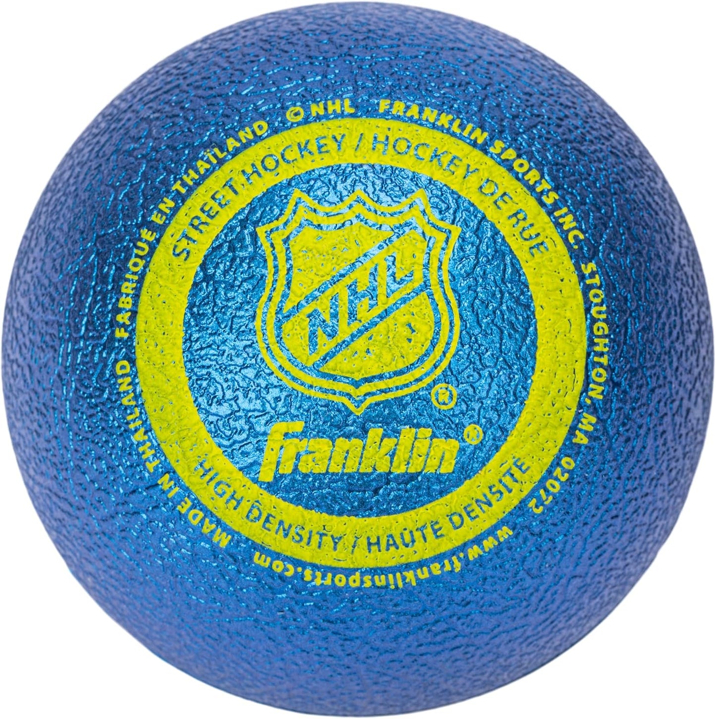 Official Size Franklin Sports NHL Street Hockey Balls | No Bounce | Assorted Colors