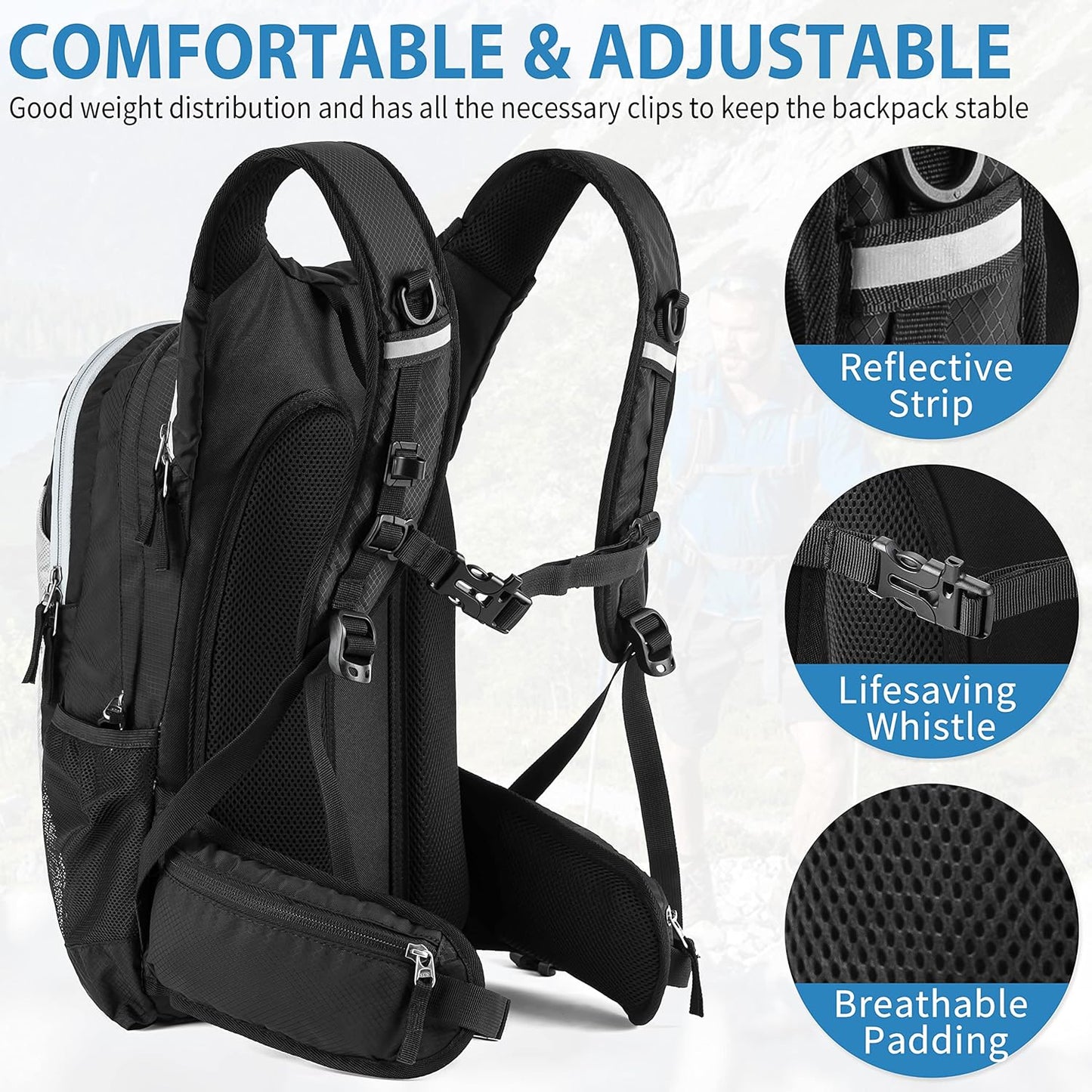 Gelindo18L-Hiking Hydration Backpack