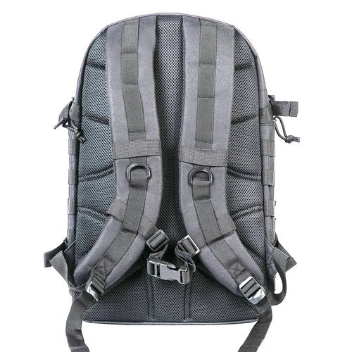 BeigeSwan 35L Capacity Military Tactical Backpack Large Army 3 Day Assault Pack Molle Bag Backpacks Laptop Backpack for Men (Black)