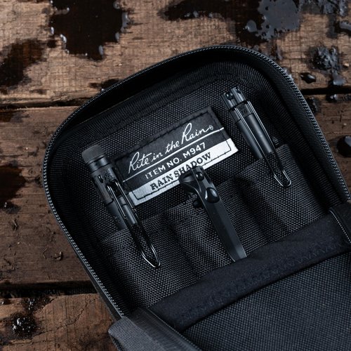 Rite in the Rain Weatherproof Rain Shadow Storage Pouch, 9” x 4.5”, TPU Material (No. M947)