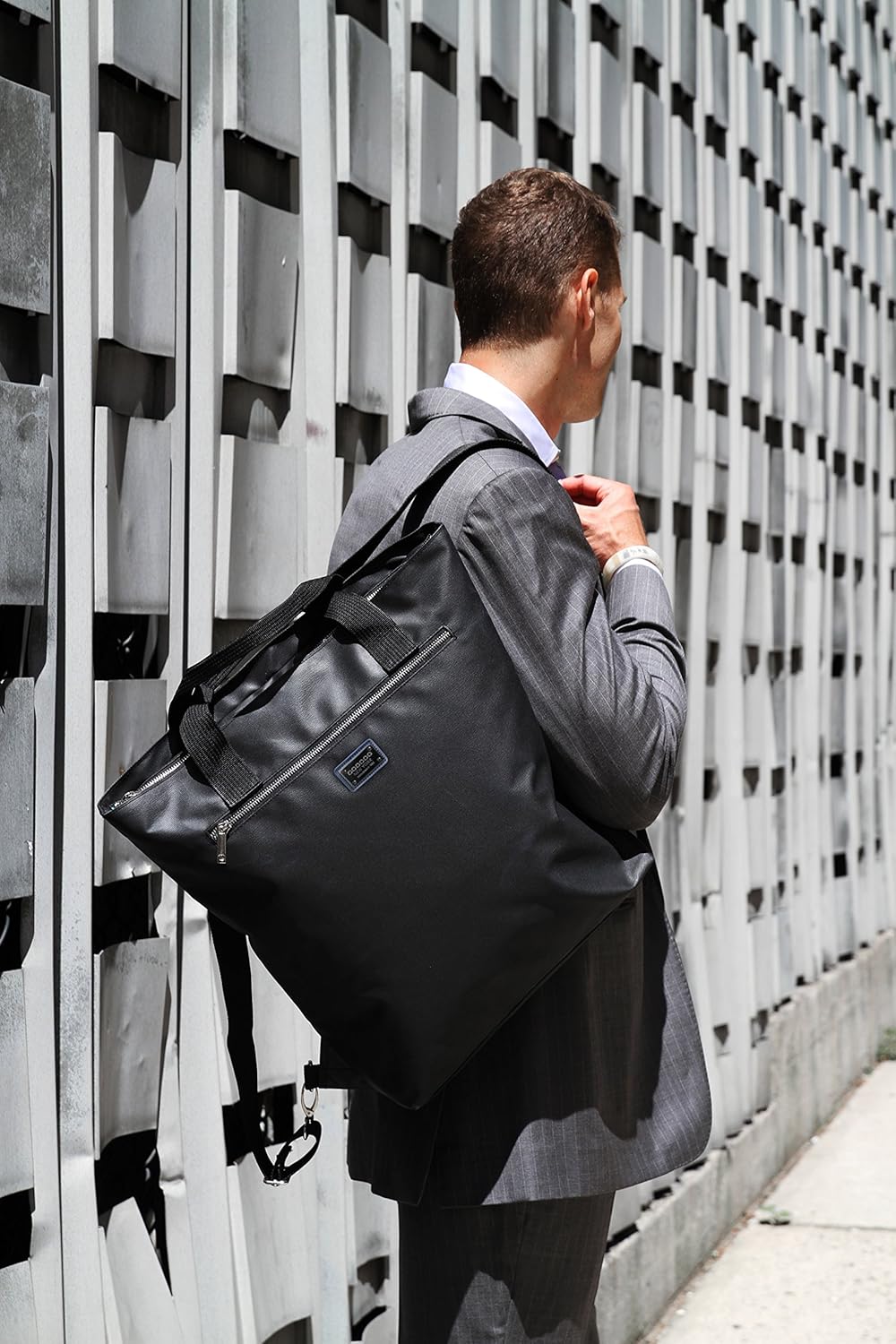 J World New York Grant Business Backpack - Stylish Laptop Bag with Multiple Pockets