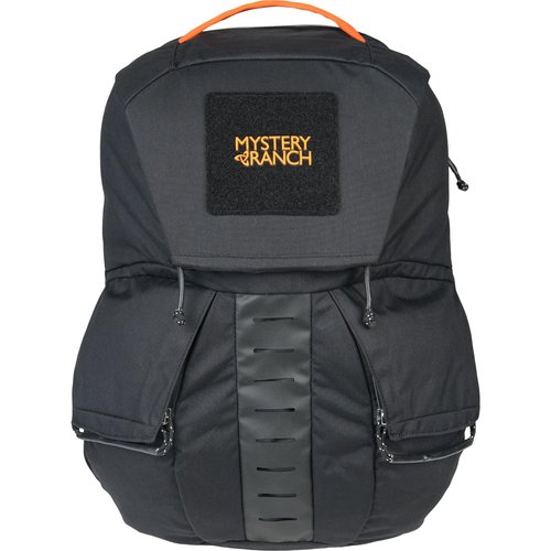 Mystery Ranch Rip Ruck 24 Backpack – Tactical Urban Bag with Extra Storage & Comfort – Wildfire Black, 24L