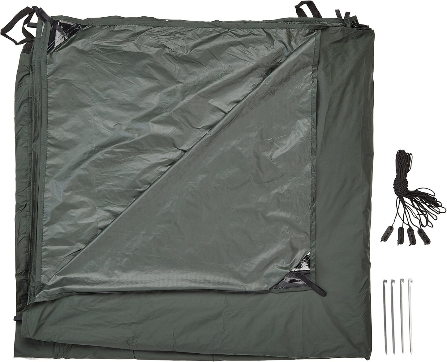 Superlight Olive Green Tarp for DD Hammocks - Lightweight & Durable Shelter