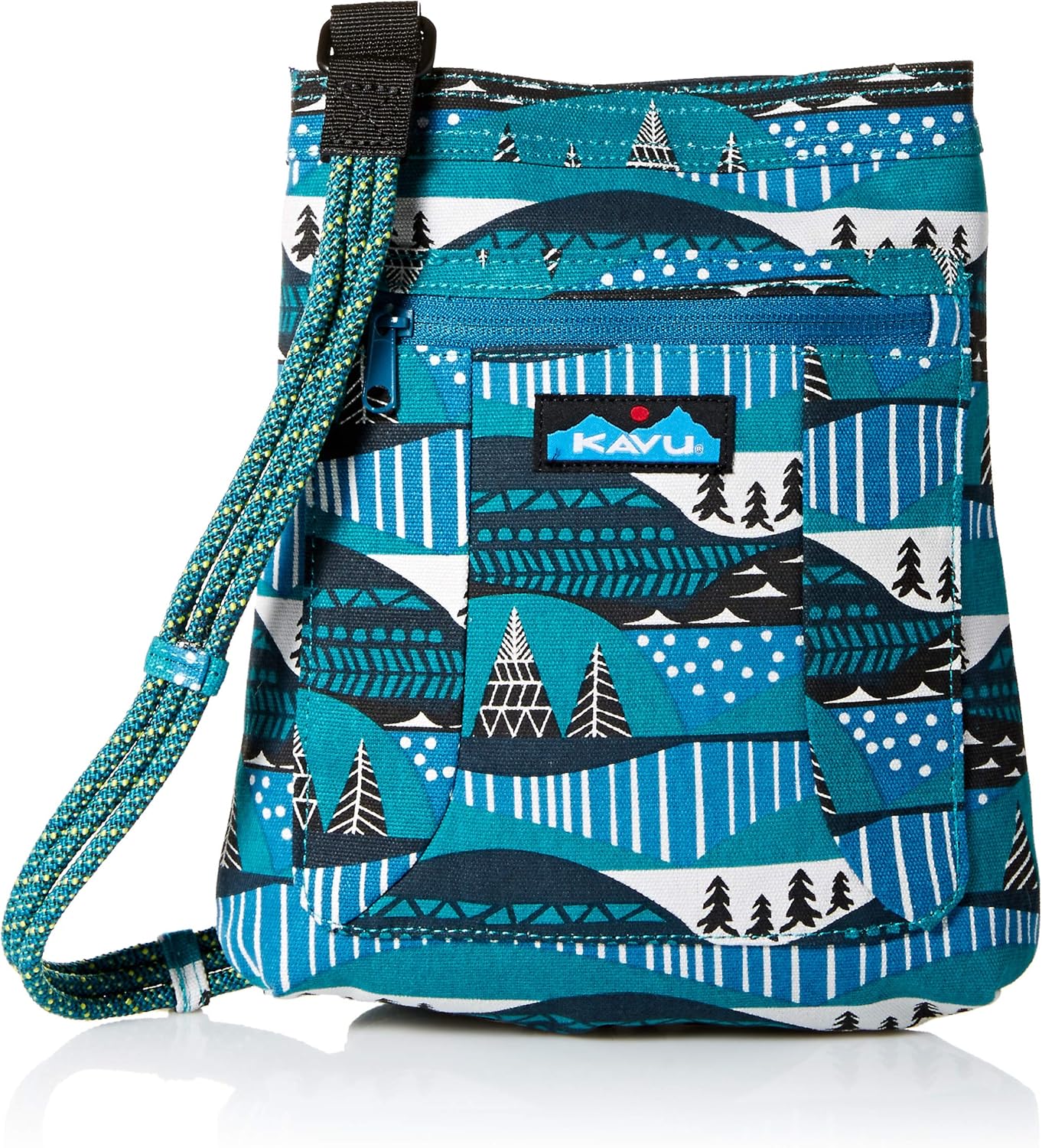 KAVU Keepalong Semi Padded Sling Canvas Rope Crossbody Bag