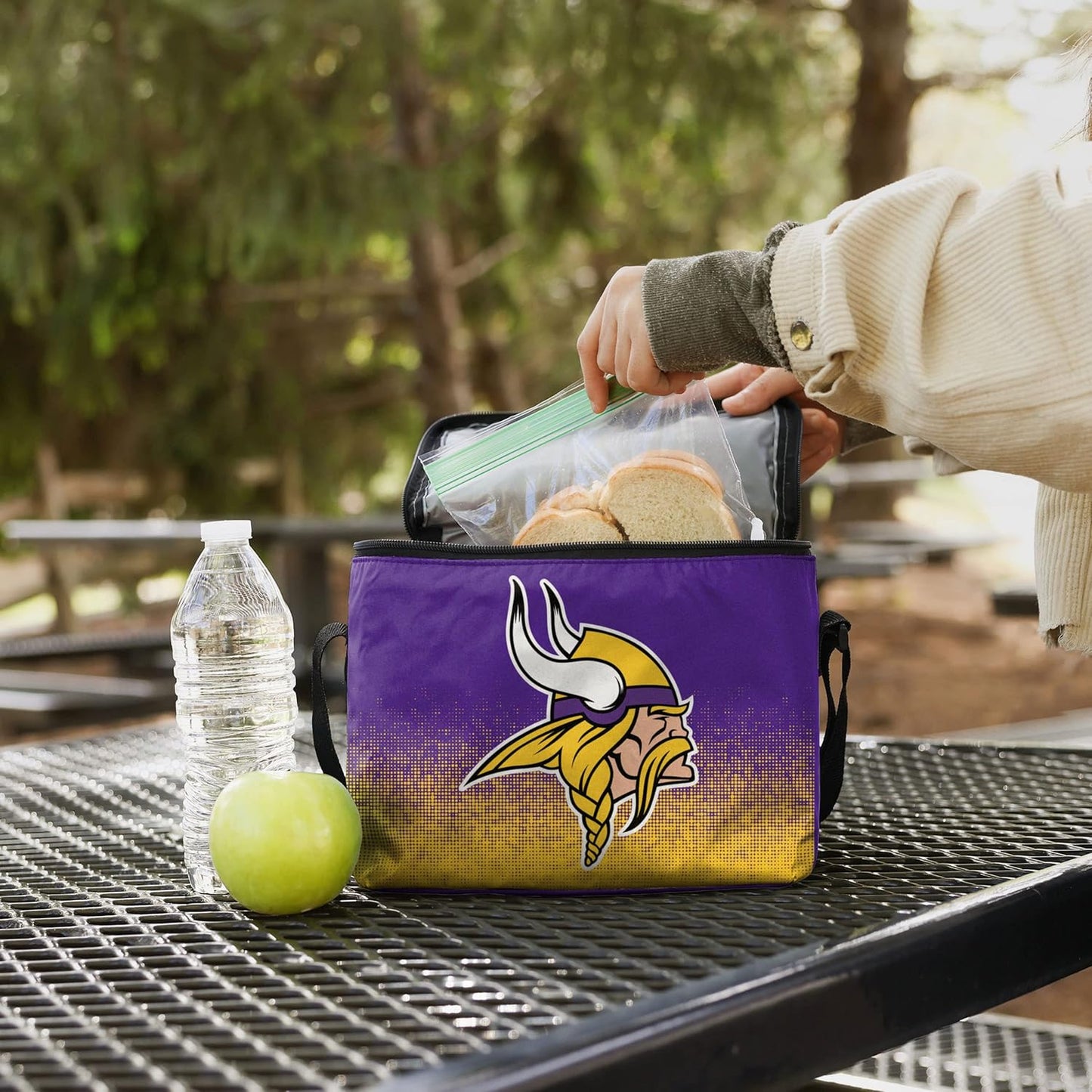 FOCO Unisex Gradient Print Lunch Bag Cooler