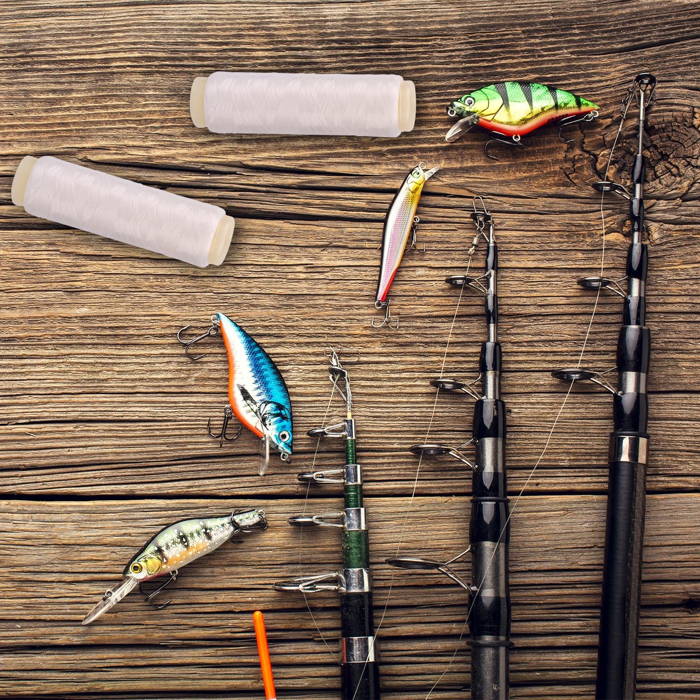 4pcs Nylon Fishing Thread - Invisible 0.02cm/0.008in Width, 200m/656.17ft Length Fishing Wire