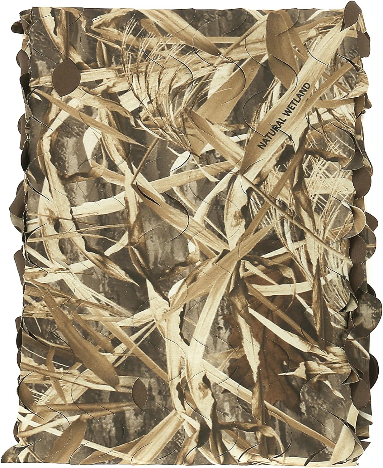 AUSCAMOTEK 300D Durable Camo Netting for Duck Hunting Blinds Brown 5ft×10ft/5ft×13ft/5ft×20ft