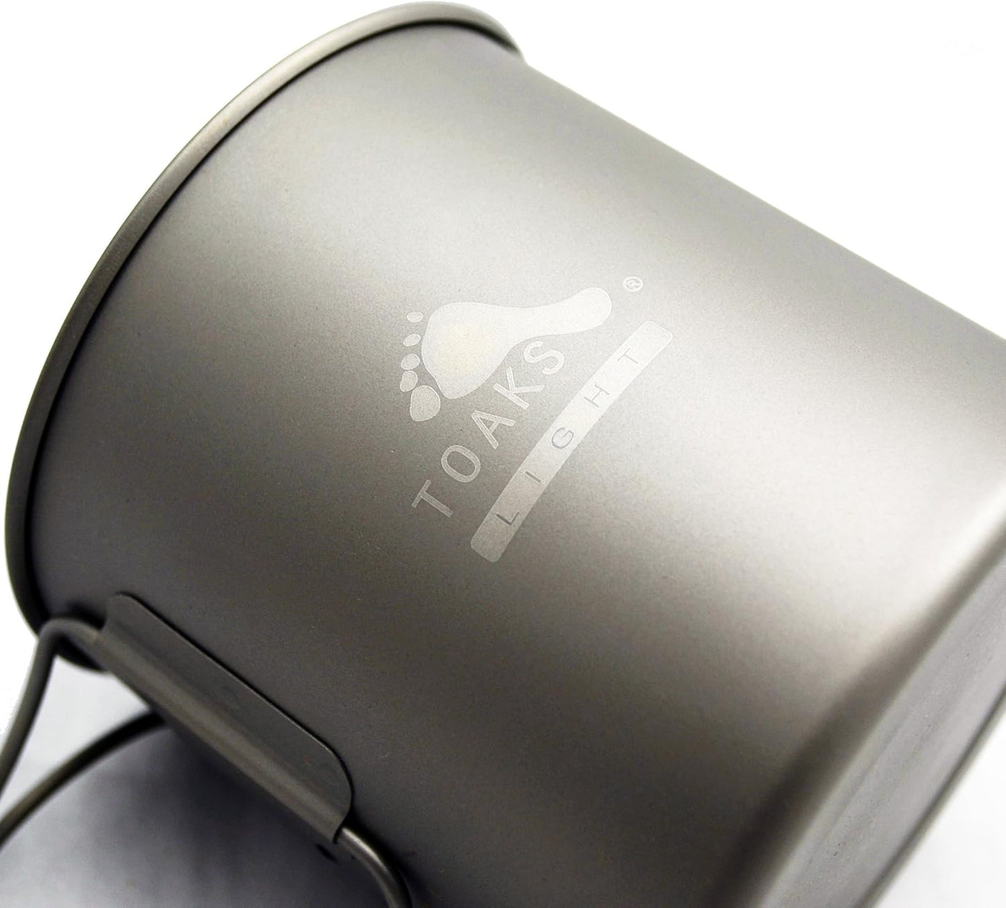 TOAKS 650ml Titanium Camping Pot - Lightweight, Durable Cookware for Outdoor Adventures